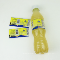 PVC/PET Shrink Wrapped Sleeve Label For  juice bottle